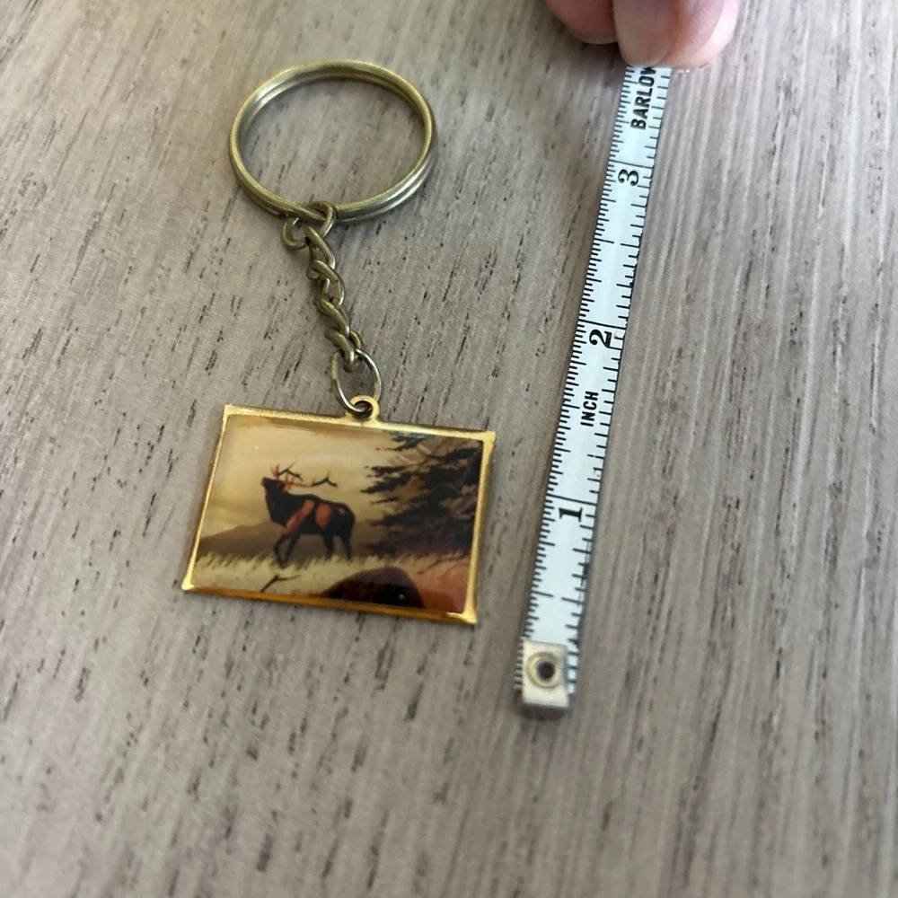 Vintage Big Buck Elk Keychain‎ And Pins Lot Of 5 - Elks USA